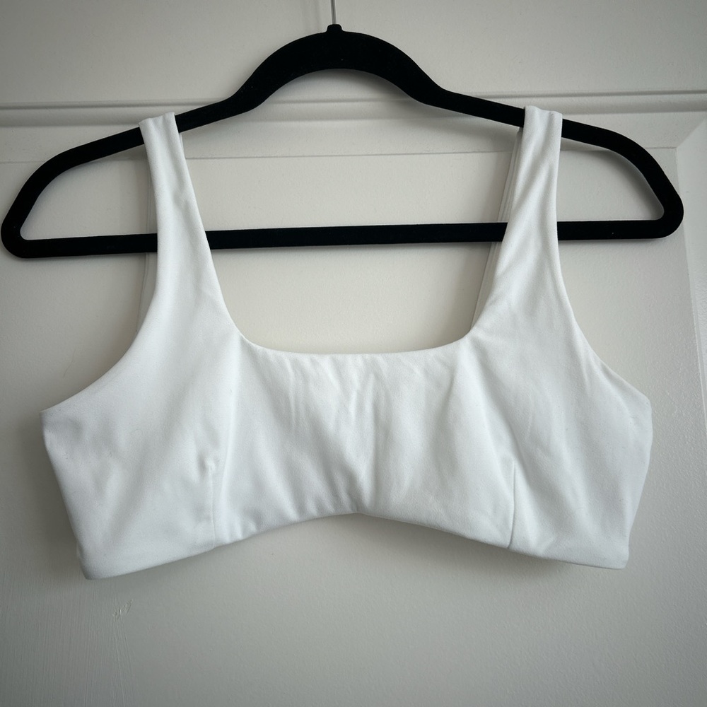 Alphalete White Sports Bra